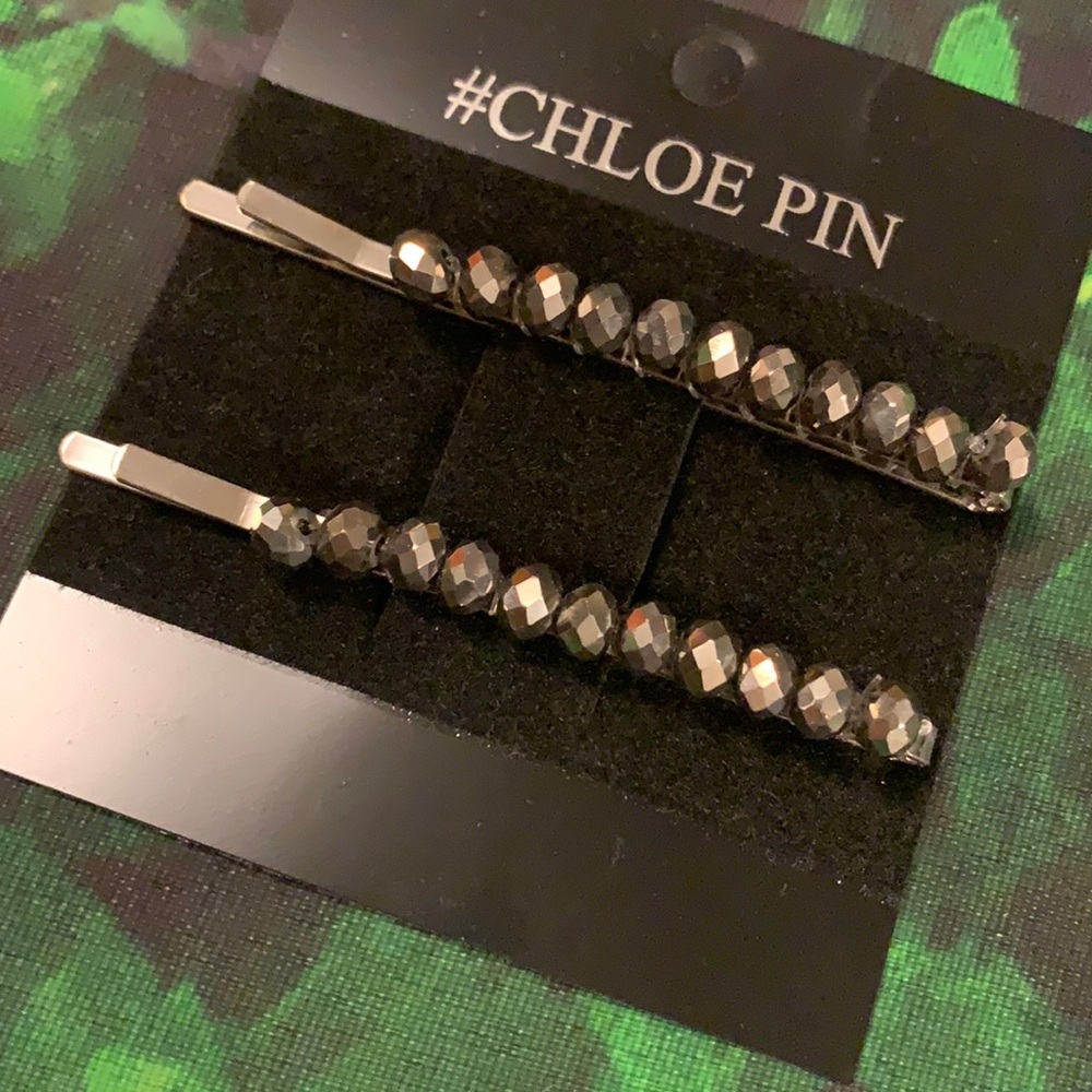 Chloe pin pair of hair clips